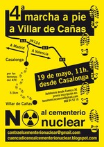 Cientos de personas dicen NO al cementerio nuclear en Villar de Cañas