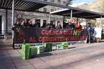 Protesta contra el ATC en Cuenca un año después de su asignación