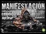 Manifestación en Cuenca contra el cementerio nuclear en Villar de Cañas