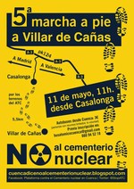 V Marcha a Villar de Cañas contra el cementerio nuclear